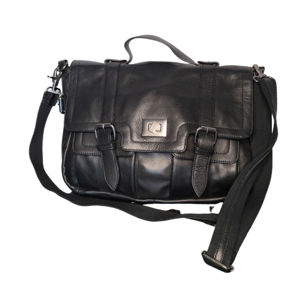 Audrey Brooke Leather Crossbody